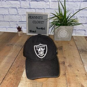 💜 New Era Cap Las Vegas Raiders The League Black Adjustable Hat